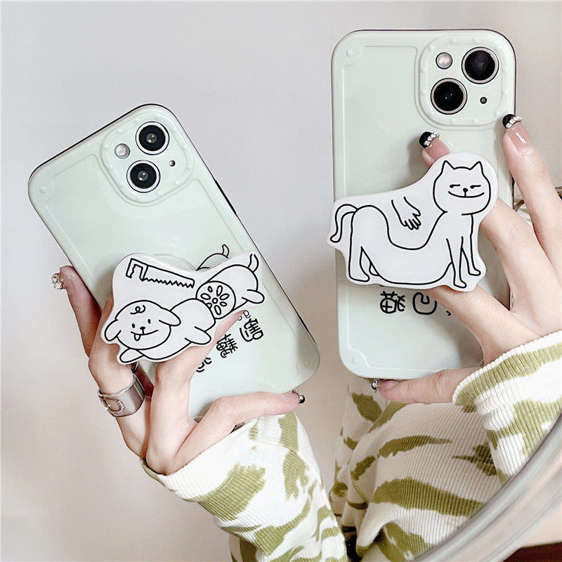 Funny Kitten And Puppy Phone Case - Skye's Zoo