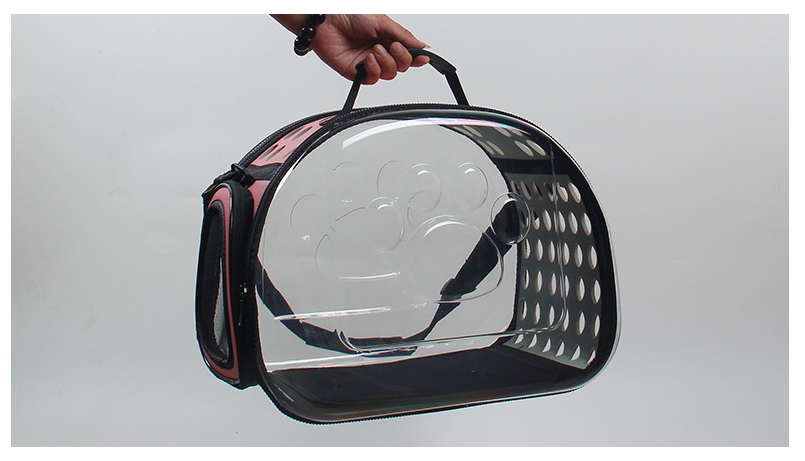 portable transparent cat dog backpack