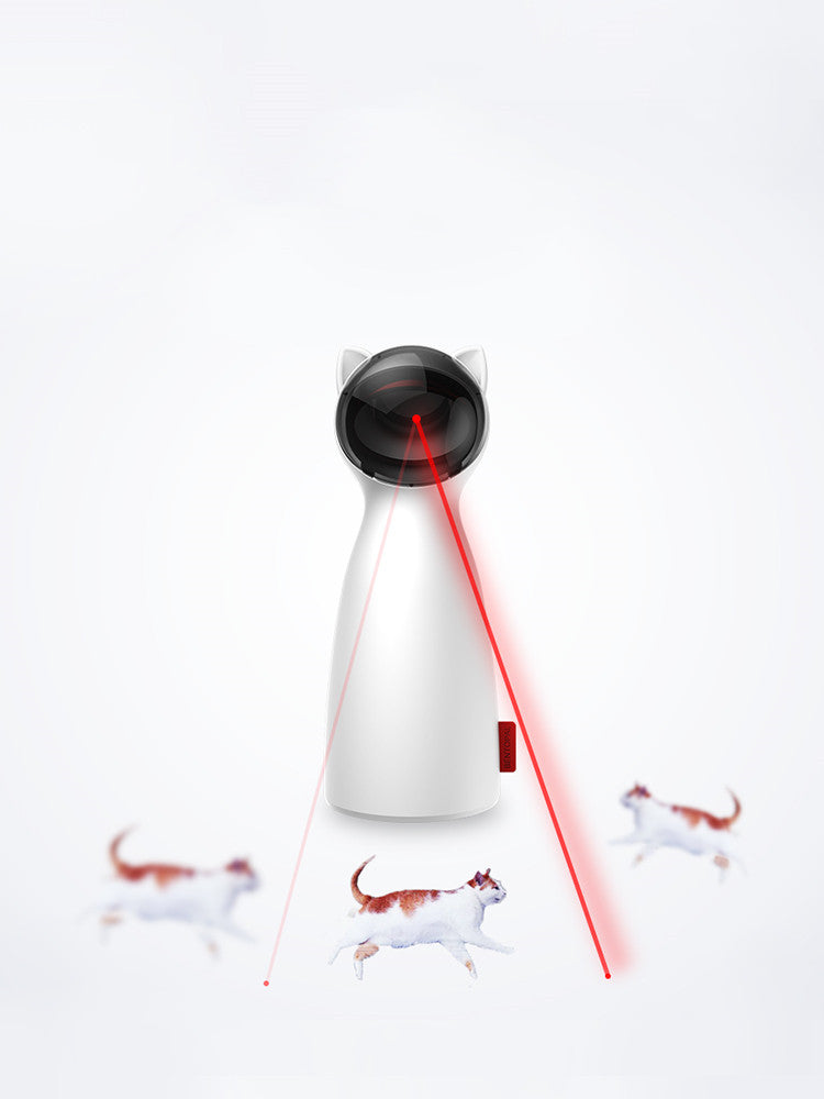 Smart interactive LED Laser ￼Pointing Cat Entertainer