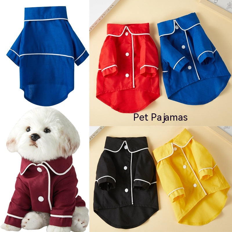 Pet Pajamas Dog Pajamas Small Dog Cat Clothing - Skye's Zoo
