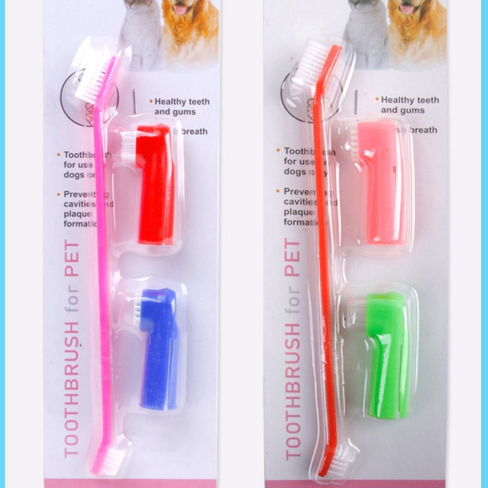 Pet Dental Care Toothbrush Set