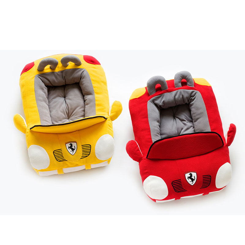 Plush Ferrari/Mercedes 🚘🚖Fur Baby Nest 🏁🐾 - Skye's Zoo