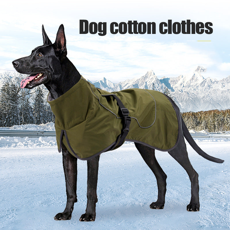 Medium And Large Dogs Handsome Winter Warm Clothing Snowproof Pet Supplies - Skye's Zoo